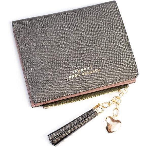 Handbags - Womens Wallet Cute Elegant Z Moonlight Silver